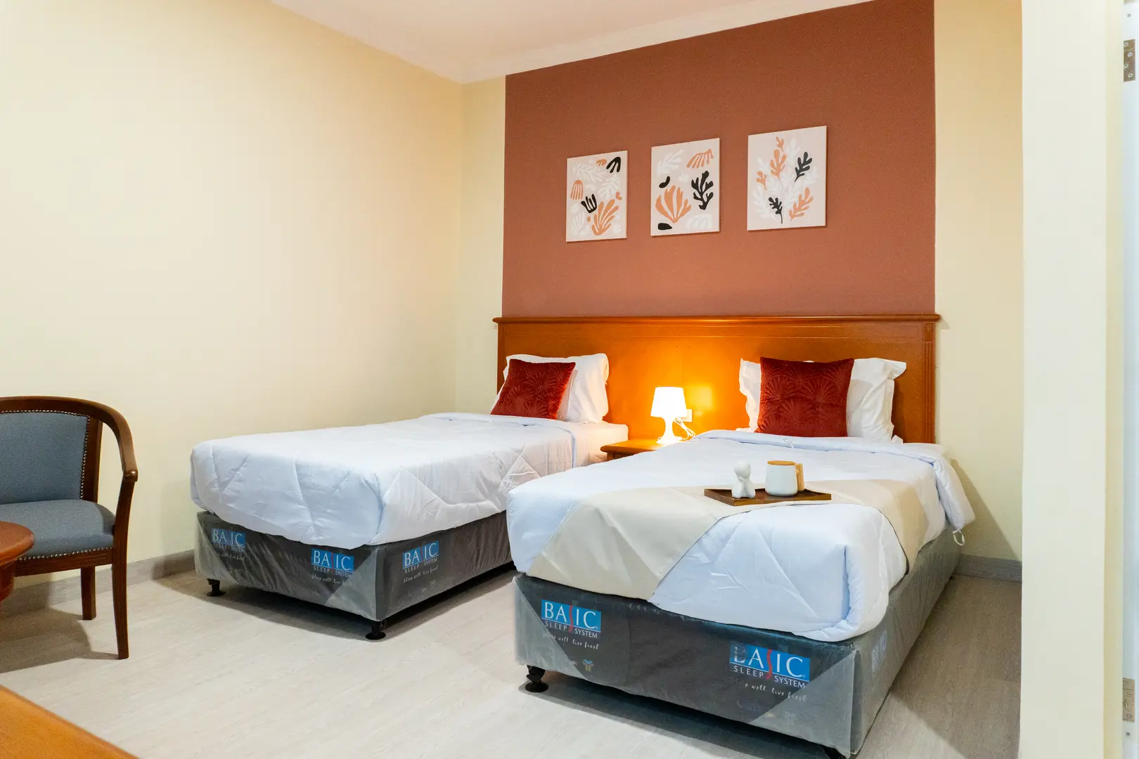 foto kamar Tipe Twin Bed properti Corvel By Behomy